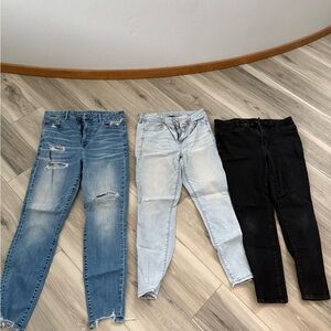 Lot of American Eagle Jeans (6 pairs - 3 regular and 3 short)